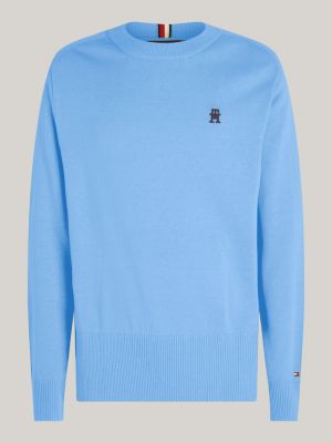 Light blue tommy hilfiger hot sale sweater