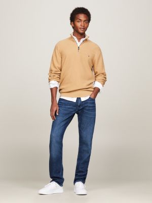 Khaki tommy 2024 hilfiger jumper