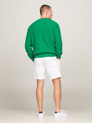 Strukturierter Strickpullover | Grün | Tommy Hilfiger 