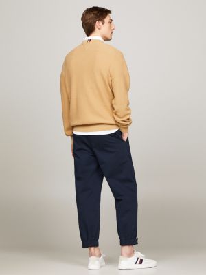 Khaki tommy clearance hilfiger jumper