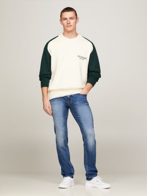 denim denton figurbetonte straight jeans für herren - tommy hilfiger