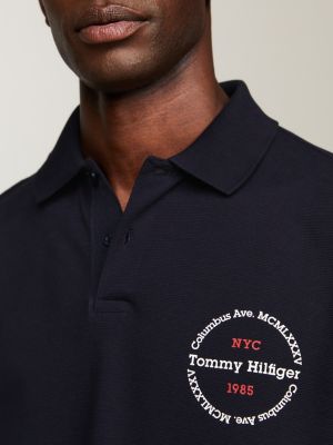 Roundel Logo Regular Polo, Blue