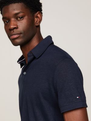 navy blue tommy hilfiger polo