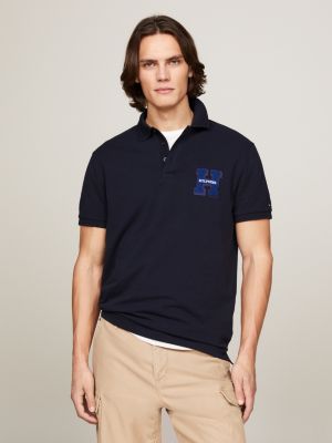 Tipped Collar Regular Fit Polo | White | Tommy Hilfiger