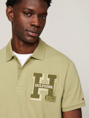 Bouclé Logo Regular Fit Polo 