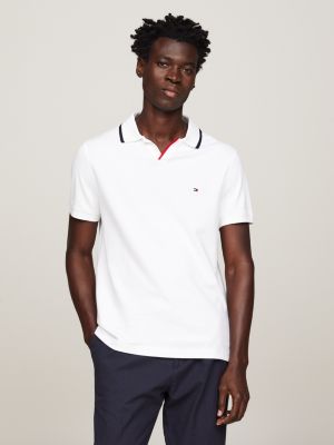 White Polo shirts for Men | Tommy Hilfiger® UK