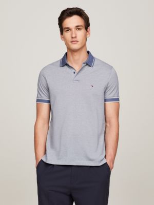 Hilfiger Monotype Regular Fit Poloshirt | Blau | Tommy Hilfiger
