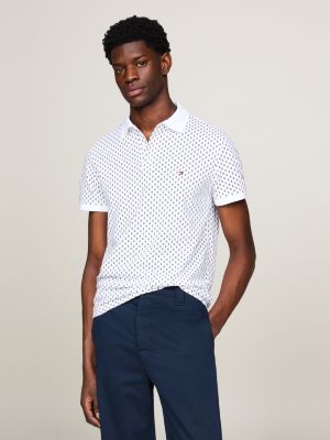 Tommy hilfiger men's slim fit polo deals shirt