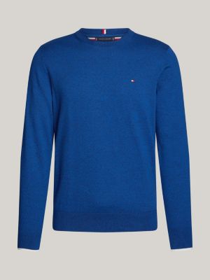 Light blue tommy deals hilfiger jumper