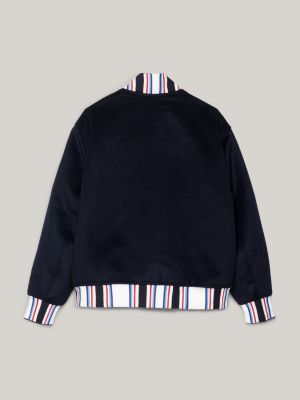 Tommy x CLOT Wende-Bomberjacke | Blau | Tommy Hilfiger