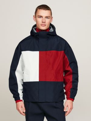 Tommy hilfiger jacket with logo on clearance back