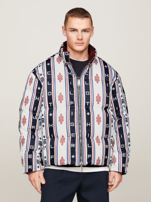 Tommy x CLOT Reversible Down Puffer Jacket | White | Tommy Hilfiger