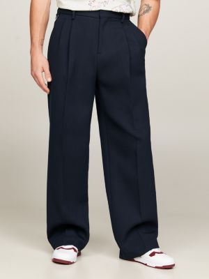 Tommy x CLOT Regular Trousers | Blue | Tommy Hilfiger