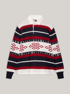 Tommy Hilfiger Outlet: Polo homme - Blanc  Polo Tommy Hilfiger MW0MW29671  en ligne sur