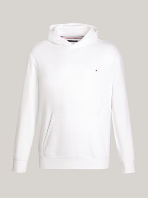 Sudadera De Hombre Blanca Con Capucha Y Logo Tommy Hilfiger