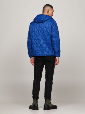 Tommy hilfiger sport quilted store hooded jacket