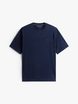 blue plus slim fit t-shirt mit rundhalsausschnitt für herren - tommy hilfiger