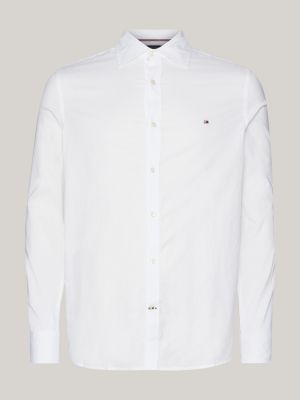 Flex Slim Fit Shirt | White | Tommy Hilfiger