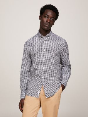 Outlet de Tommy Hilfiger: Camisa para hombre, Blanco  Camisa Tommy Hilfiger  MW0MW30661 en línea en