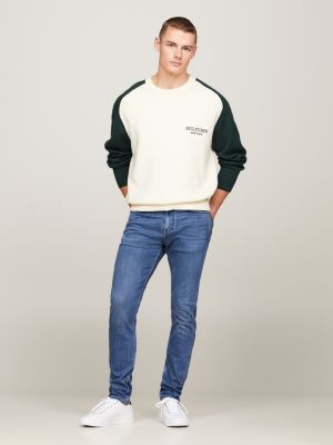denim houston slim tapered jeans für herren - tommy hilfiger