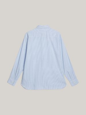 blue adaptive 1985 collection th flex regular fit hemd für herren - tommy hilfiger