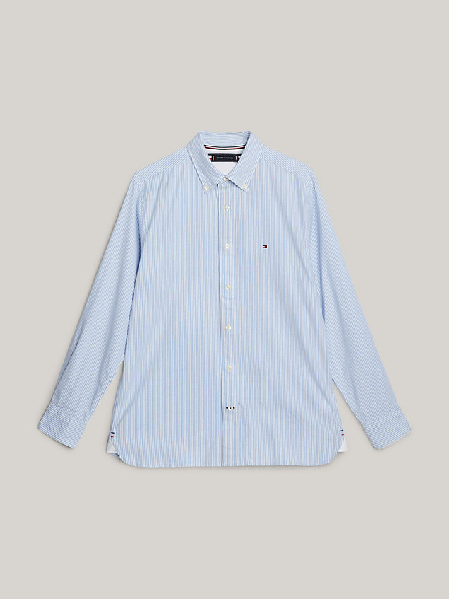 blue adaptive 1985 collection th flex regular shirt for men tommy hilfiger