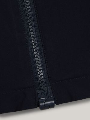 Adaptive Funnel Neck ZipThru Jacket Blue Tommy Hilfiger