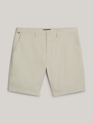 beige adaptive harlem relaxed fit chino-shorts für herren - tommy hilfiger