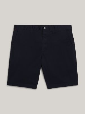 blue adaptive harlem relaxed chino shorts for men tommy hilfiger