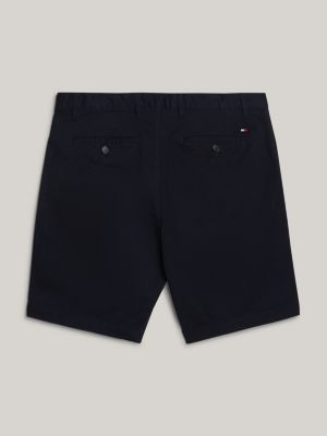 blue adaptive harlem relaxed chino shorts for men tommy hilfiger