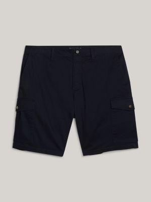 Adaptive Harlem Relaxed Cargo Shorts | Blue | Tommy Hilfiger