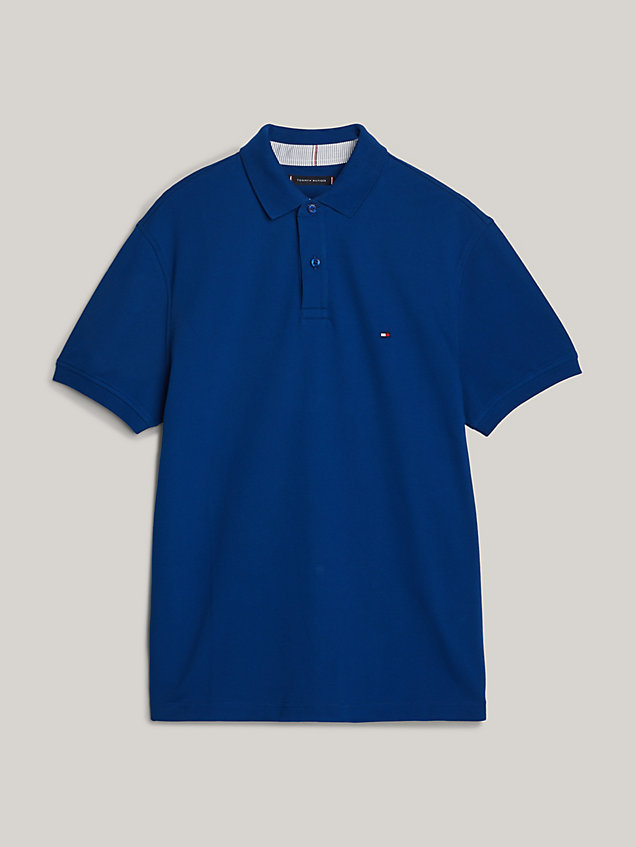 blue adaptive 1985 collection regular fit polo for men tommy hilfiger