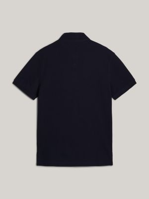 blue adaptive 1985 collection regular fit flag-poloshirt für herren - tommy hilfiger