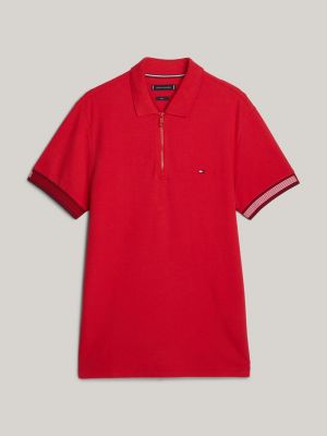 red adaptive slim fit poloshirt für herren - tommy hilfiger