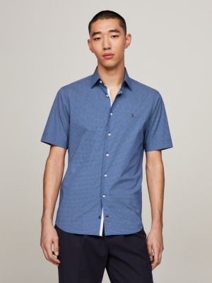 TH Flex Geo Print Shirt, Blue