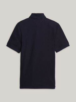 Classics regular polo met geborduurd embleem Blauw Tommy Hilfiger