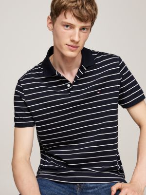 blue regular fit polo shirt for men tommy hilfiger