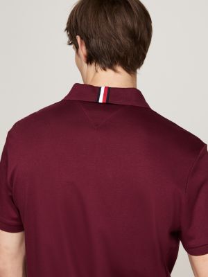 rosa regular fit poloshirt für herren - tommy hilfiger