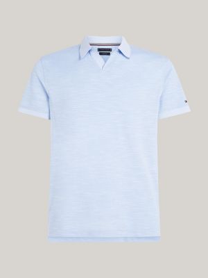 blue smart casual regular fit polo for men tommy hilfiger