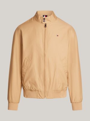 TH Warm Padded Harrington Jacket | Khaki | Tommy Hilfiger