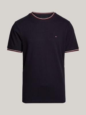 Signature Tipped T-Shirt | Blue | Tommy Hilfiger