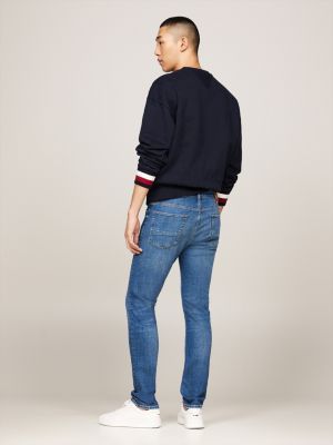 TH Flex Bleecker Slim Jeans mit Fade Effekt