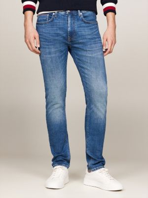 TH Flex Bleecker Slim Jeans mit Fade Effekt