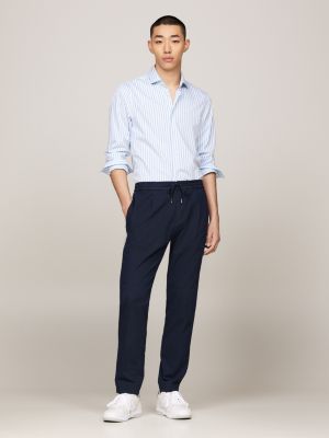 Smart Casual Harlem Tapered Fit Chinos | Blau | Tommy Hilfiger