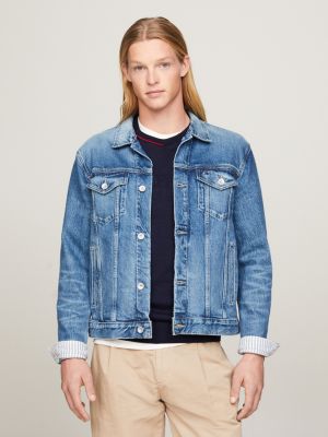 Veste en jean homme personnalisable hot sale