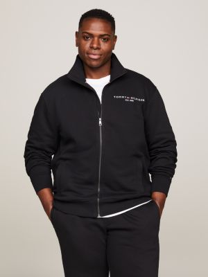 Tommy hilfiger grey zip up hoodie sale