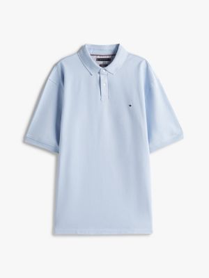 polo 1985 collection plus regular fit blu da uomini tommy hilfiger