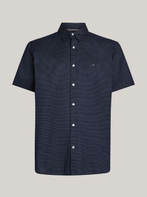 Tommy hilfiger short hot sale sleeve shirt