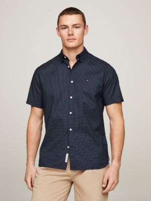 Tommy hilfiger short hot sale sleeve shirt mens