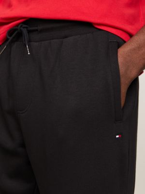 Black tommy hotsell hilfiger joggers